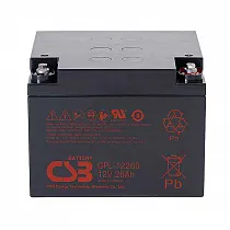 Аккумулятор CSB GPL 12260 (12V / 26Ah)