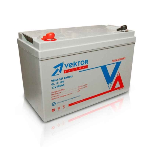 Аккумулятор Vektor GL 12-100 (12V / 100Ah)