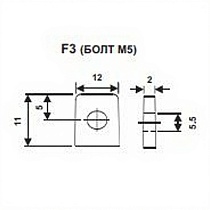 Аккумулятор WBR GPL12260 (12V / 26Ah)