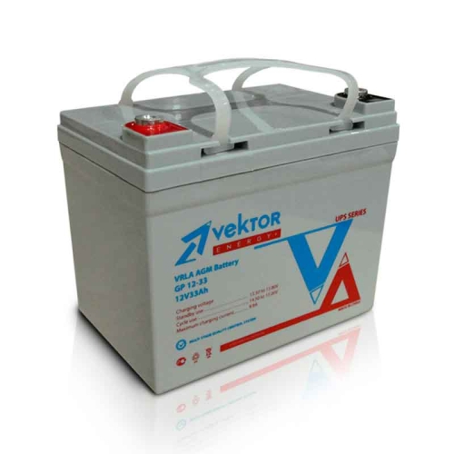 Аккумулятор Vektor GPL 12-33 (12V / 33Ah)