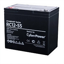 Аккумулятор CyberPower RC12-55 (12V / 55Ah)