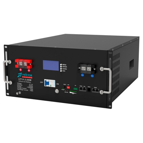 Аккумулятор Vektor LFP 51.2-200M (51.2V / 200Ah)