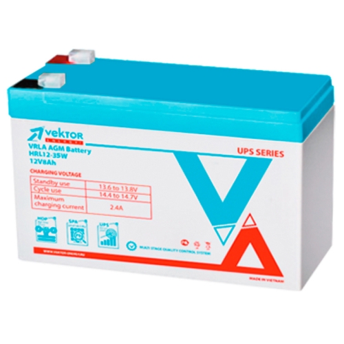 Аккумулятор Vektor HRL 12-35W (12V / 8Ah)