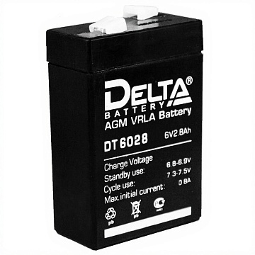 Аккумулятор Delta DT 6023 (6V / 2.3Ah)