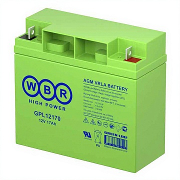 Аккумулятор WBR GPL12170 (12V / 17Ah)