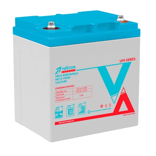 Аккумулятор Vektor HR 12-100W (12V / 28Ah)