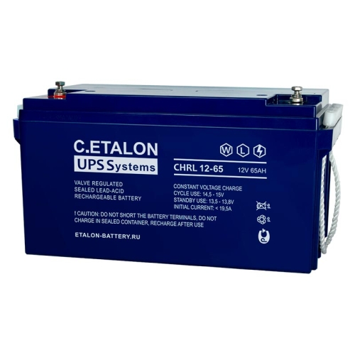 Аккумулятор C.ETALON CHRL 12-65 (12V / 65Ah)