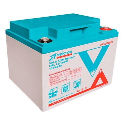 Аккумулятор Vektor HRL 12-160W (12V / 45Ah)