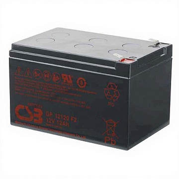 Аккумулятор CSB GP 12120 F2 (12V / 12Ah)