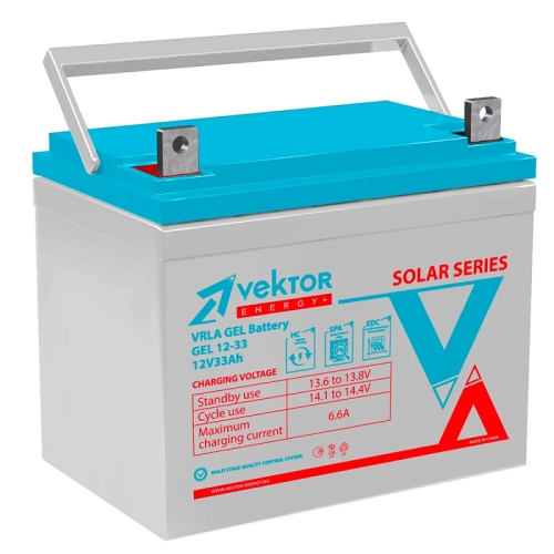 Аккумулятор Vektor GEL 12-40 (12V / 40 Ah)