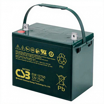 Аккумулятор CSB EVX 12750 (12V / 75Ah)