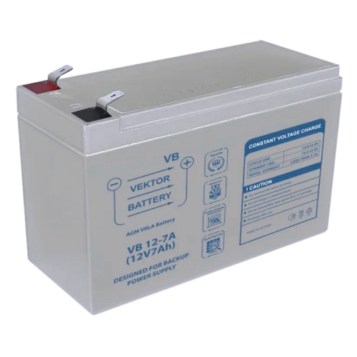 Аккумулятор Vektor VB 12-7A (12V / 7Ah)