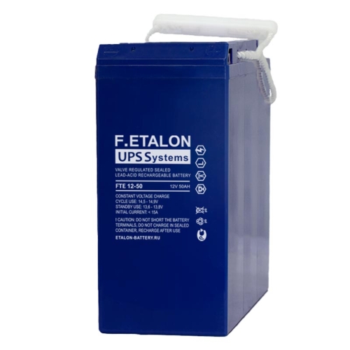 Аккумулятор F.Etalon FTE 12-50 (12V / 50Ah)