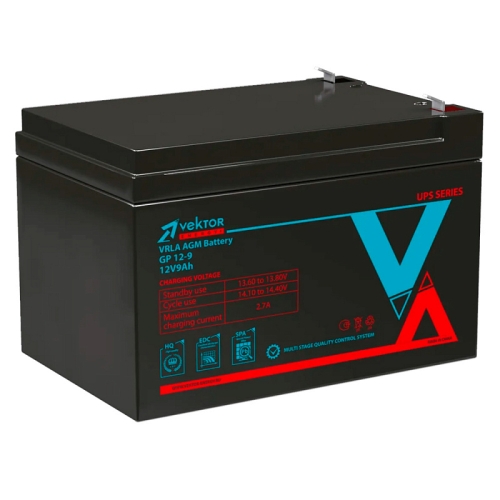 Аккумулятор Vektor GP 12-9 (12V / 9Ah)