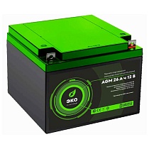 Аккумулятор ЭКО 12-26 (12V / 26Ah)