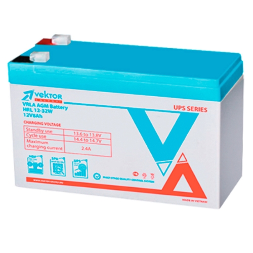 Аккумулятор Vektor HRL 12-32W (12V / 8Ah)