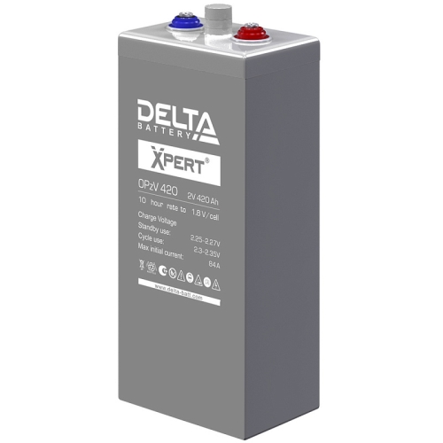 Аккумулятор Delta OPzV 420 (2V / 422Ah)