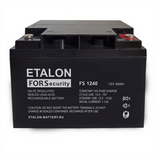 Аккумулятор Etalon FS 1240 (12V / 40Ah)