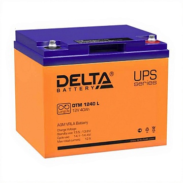 Аккумулятор Delta DTM 1240L (12V / 40Ah)