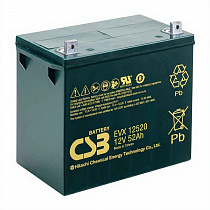 Аккумулятор CSB EVX 12520 (12V / 52Ah)
