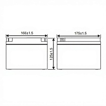 Аккумулятор WBR GPL12260 (12V / 26Ah)