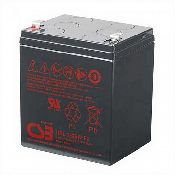 Аккумулятор CSB HRL 1225W (12V / 5Ah)