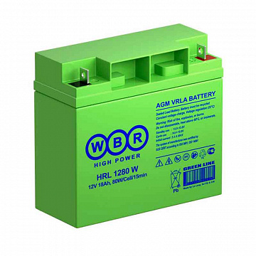 Аккумулятор WBR HRL1280W (12V / 18Ah)