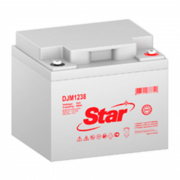 Аккумулятор STAR DJM1238 (12V / 38Ah)