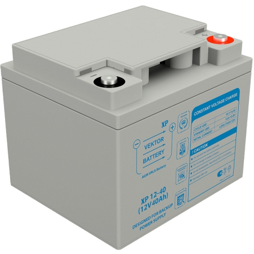Аккумулятор Vektor XP 12-40 (12V / 40Ah)