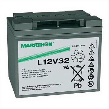 Аккумулятор Marathon L12V32 (12V / 31.5Ah)