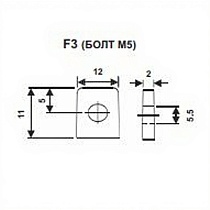 Аккумулятор WBR GPL12260 (12V / 26Ah)
