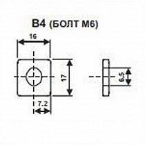 Аккумулятор WBR GP12400 (12V / 40Ah)