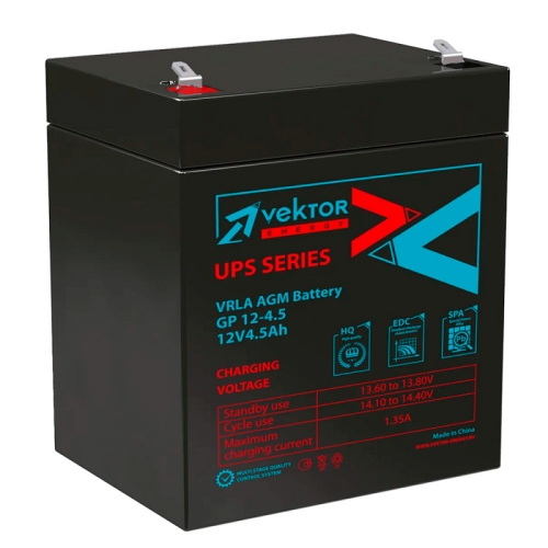 Аккумулятор Vektor GP 12-4.5 (12V / 4.5Ah)