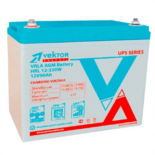 Аккумулятор Vektor HRL 12-330W (12V / 90Ah)