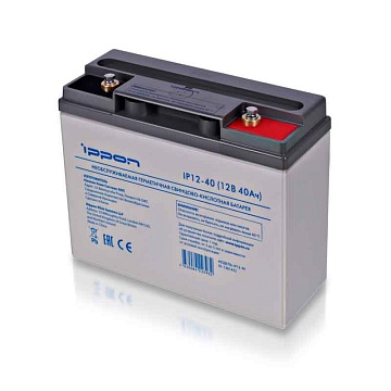 Аккумулятор Ippon IP12-40 (12V / 40Ah)