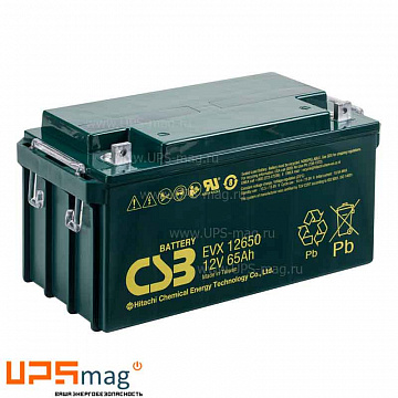 Аккумулятор CSB EVX 12650 (12V / 65Ah)