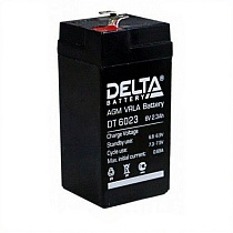 Аккумулятор Delta DT 6023 (6V / 2.3Ah)