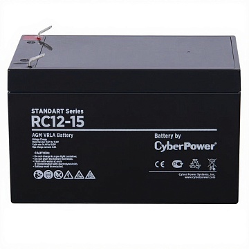 Аккумулятор CyberPower RC12-15 (12V / 15Ah)