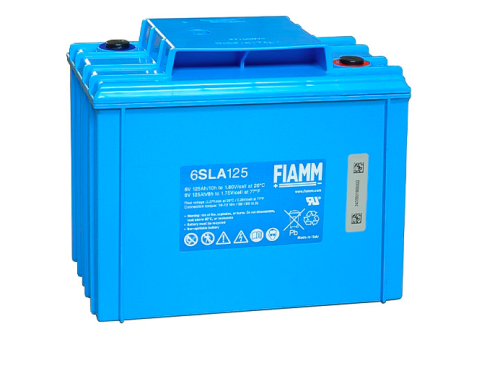 Аккумулятор FIAMM 6SLA125 (6V / 125Ah)