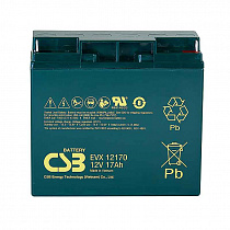 Аккумулятор CSB EVX 12170 (12V / 17Ah)