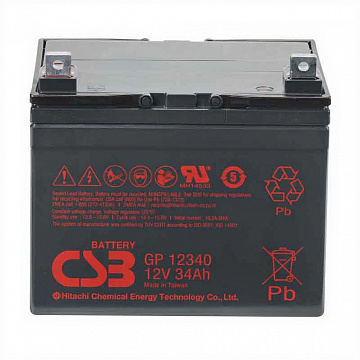 Аккумулятор CSB GP 12340 (12V / 34Ah)