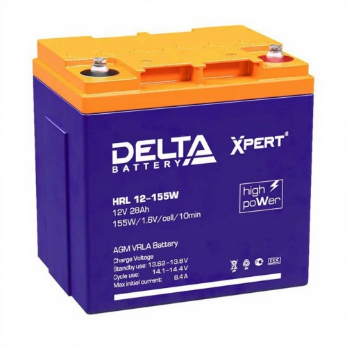 Аккумулятор Delta HRL 12-155W Xpert (12V / 28Ah)