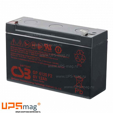 Аккумулятор CSB GP 6120 (6V / 12Ah)