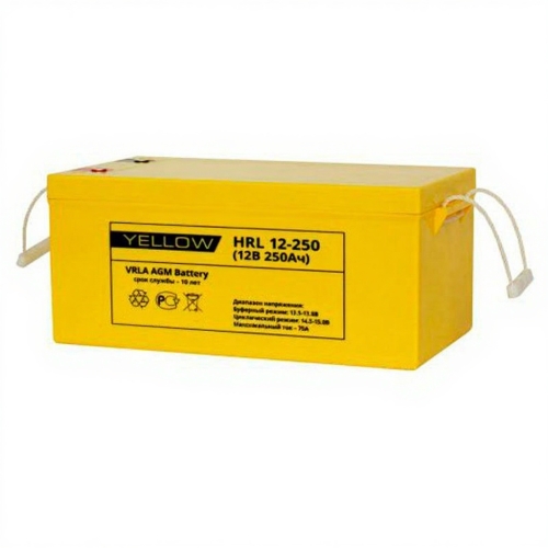 Аккумулятор Yellow HRL 12-250 (12V / 250Ah)
