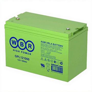Аккумулятор WBR GPL121000 (12V / 100Ah)