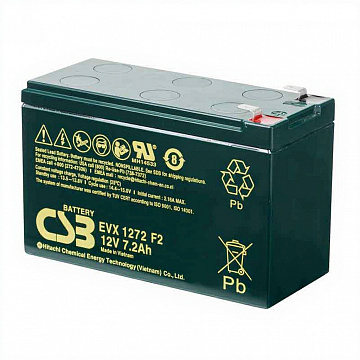 Аккумулятор CSB EVX 1272 (12V / 7.2Ah)