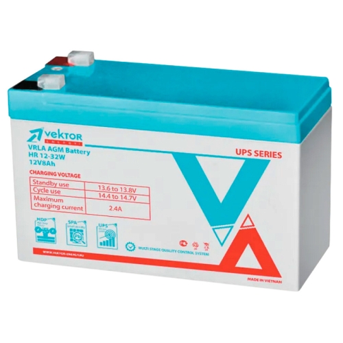 Аккумулятор Vektor HR 12-32W (12V / 8Ah)